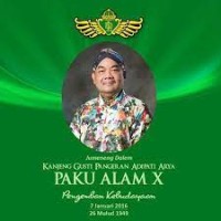 Image of Jumeneng Dalem Kanjeng Gusti Pangeran Kadipati Arya Paku Alam X : 