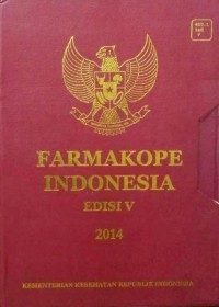 Farmakope Indonesia Edisi V 2014, Buku I