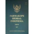 Farmakope Herbal Indonesia edisi II 2017