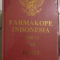 Farmakope Indonesia edisi VI, Jilid I